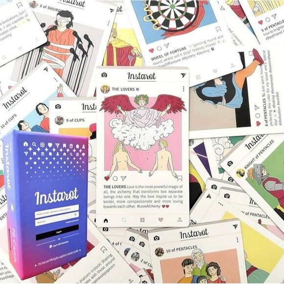 New In Box Instarot Tarot Deck. Witch. Divination. Metaphysical. 78 Cards. - Picture 8 of 12